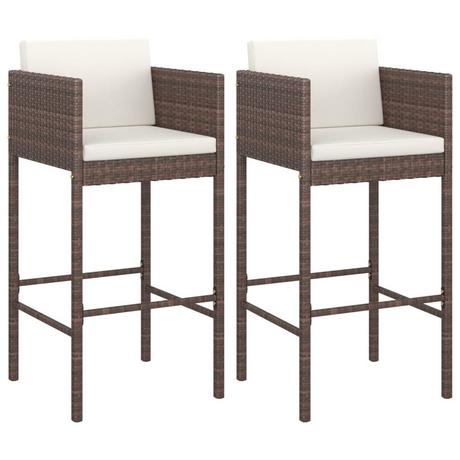 VidaXL Barhocker poly-rattan  