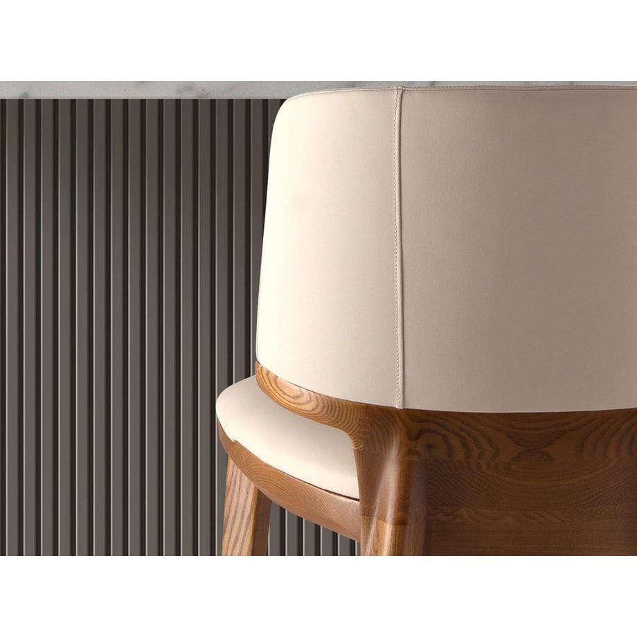 ANGEL CERDA Tabouret similicuir  