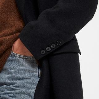 La Redoute Collections Cappotto Lungo Maxi Chiusura Bottoni  