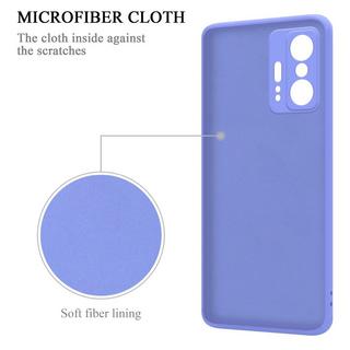 Cadorabo  Housse compatible avec Xiaomi 11T / 11T PRO - Coque de protection en silicone TPU flexible avec anneau 