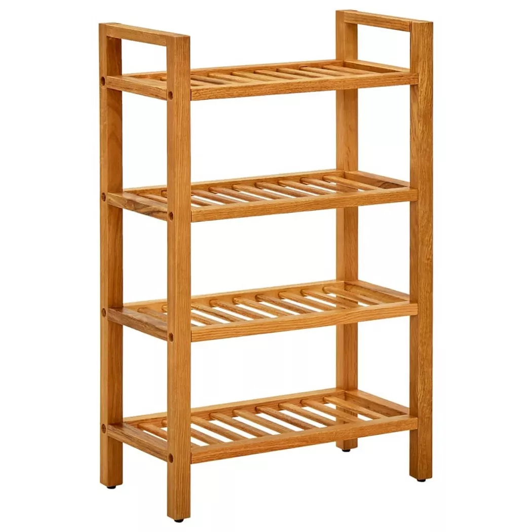VidaXL - Étagère à chaussures bois, One Size, Marron