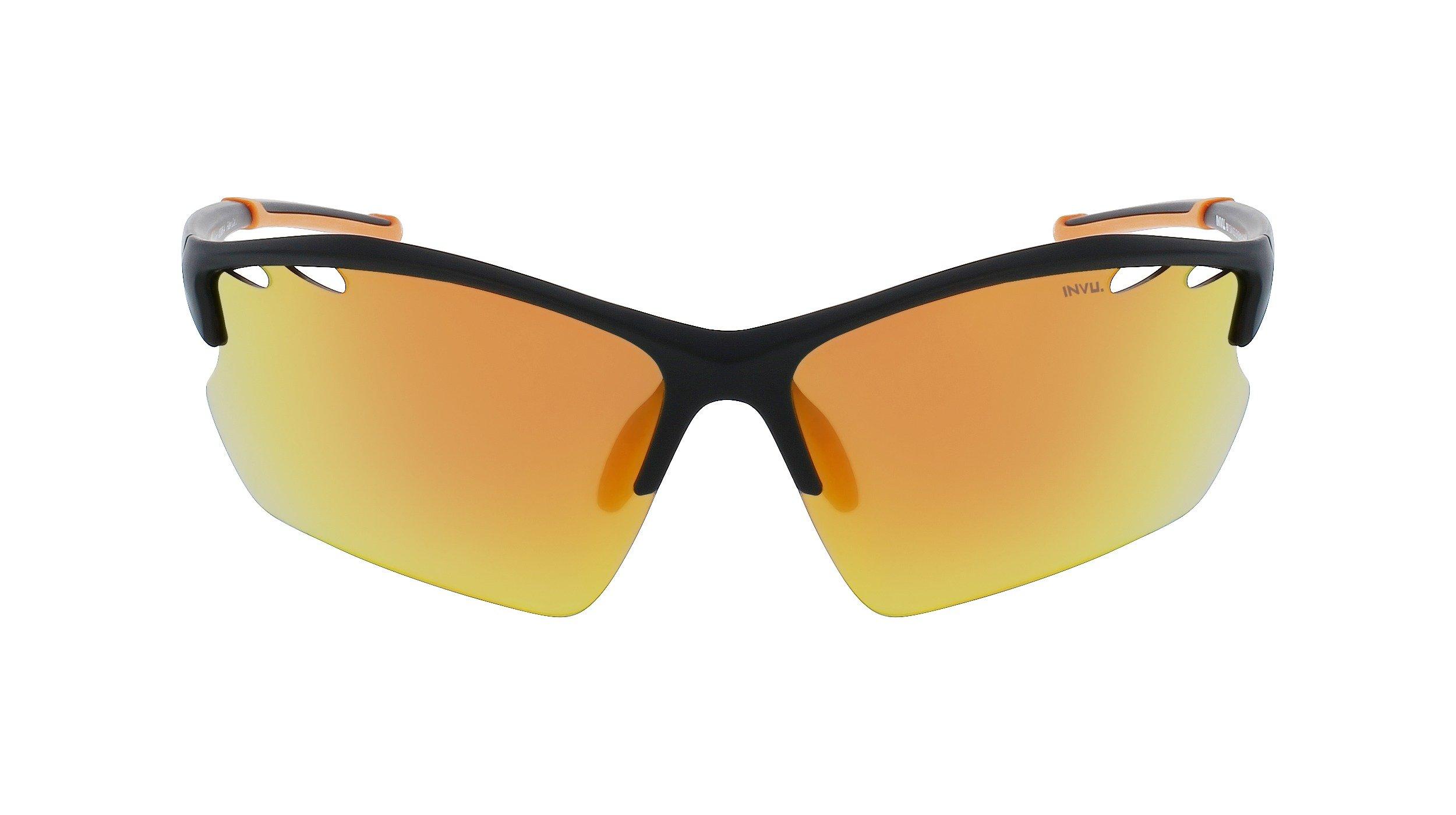 INVU  Polarisierte Sport Sonnenbrille mit Etui 