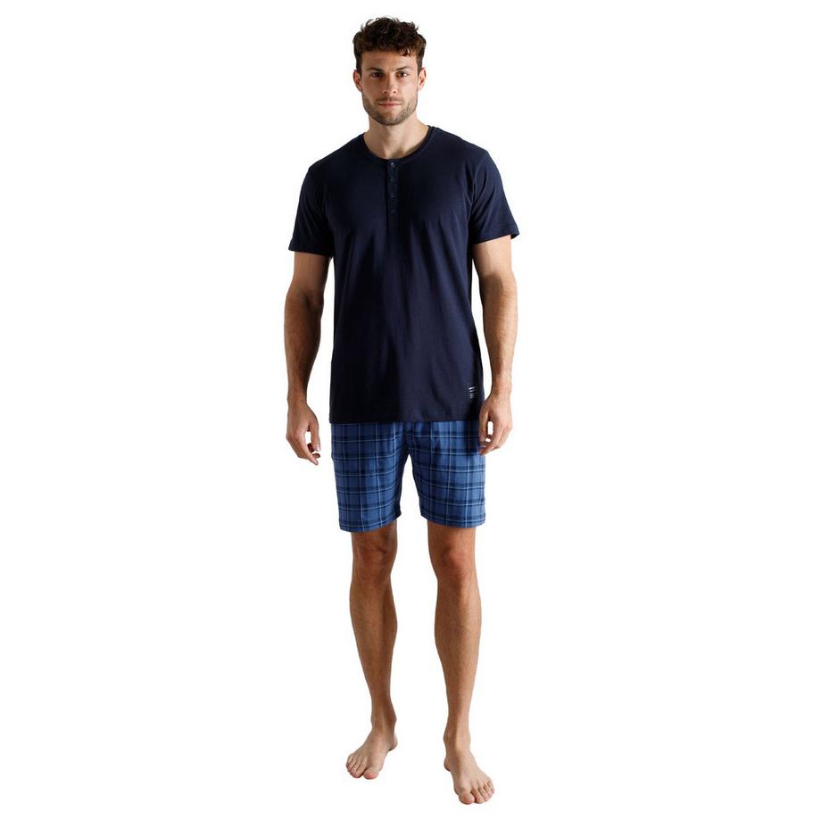 TOM TAILOR Pyjama Shorty avec 4 boutons  