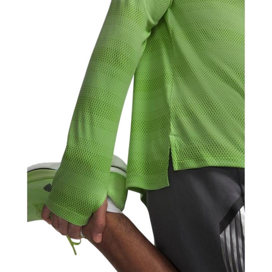 UNDER ARMOUR Velociti Top aderente con cerniera ad un quarto manica lunga  