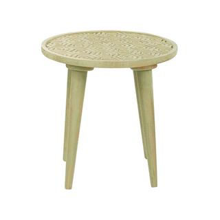 Beliani Ensemble de tables en Manguier Traditionnel MAHARO  