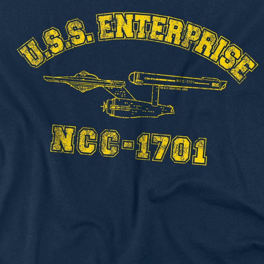 Star Trek Enterprise Athletic T-Shirt  