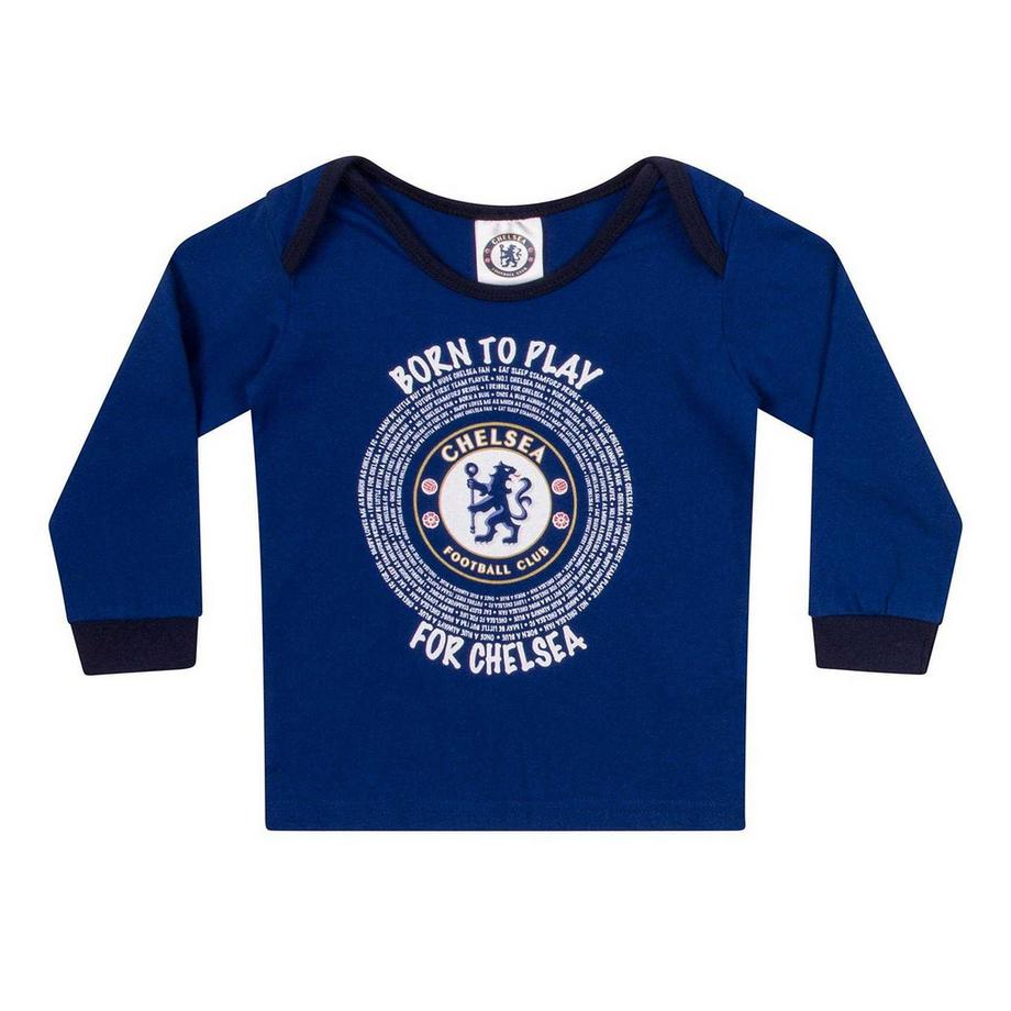 Chelsea FC  Born To Play Schlafanzug Mit Langer Hose  Jungs 