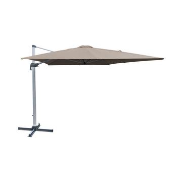 De Luxe Ampelschirm 2.0 3x3m taupe