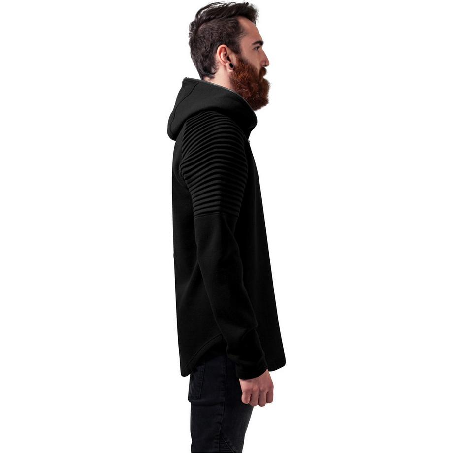 URBAN CLASSICS Pleat Sleeve Terry Kapuzenpullover  