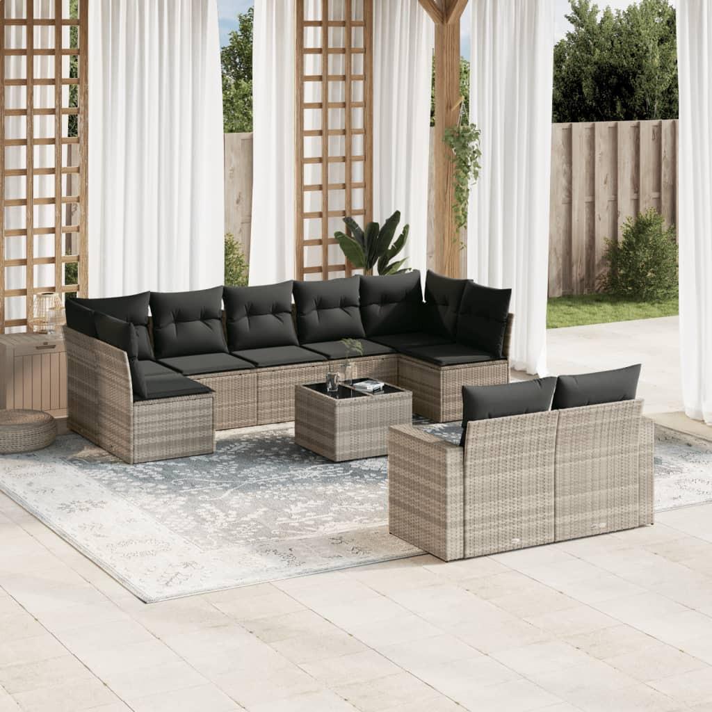 VidaXL Garten sofagarnitur poly-rattan  