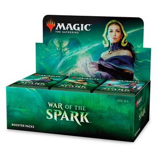 Wizards of the Coast  War of the Spark Display - Magic the Gathering 