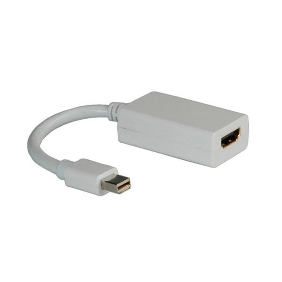 Roline  ROLINE Mini DisplayPort-HDMI Adapter, v1.2, Mini DP ST - HDMI BU 