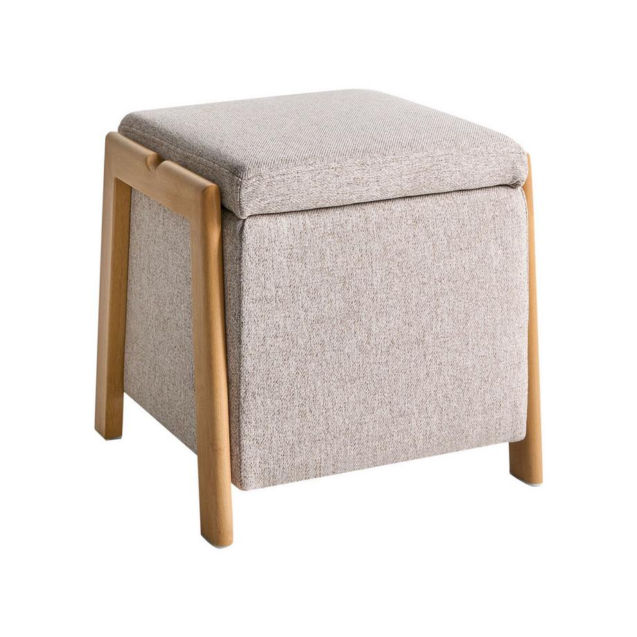 Pouf de rangement en Tissu  EDLAND