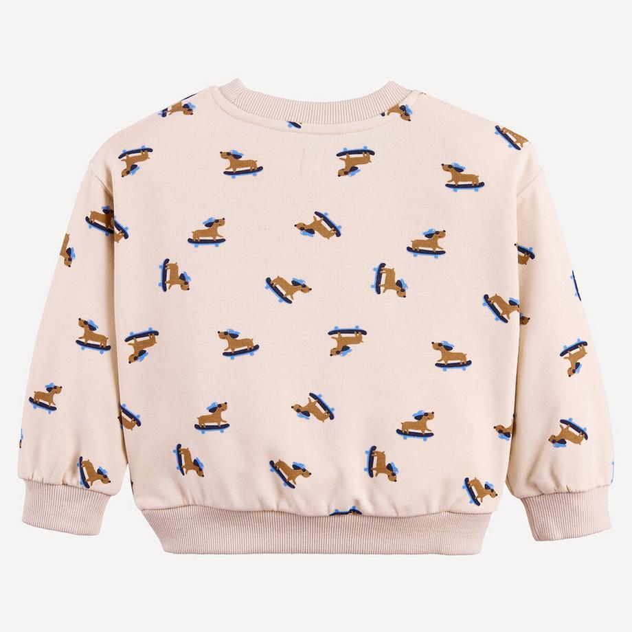 La Redoute Collections  Bedrucktes Sweatshirt mit Hunden 