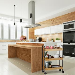 Northix Servierwagen mit 3 Ebenen  