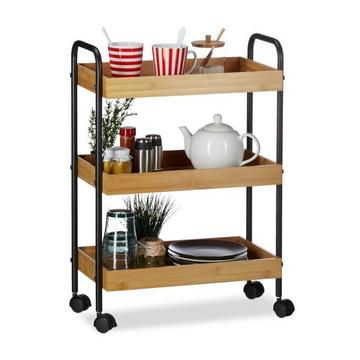 Servierwagen mit 3 Ebenen