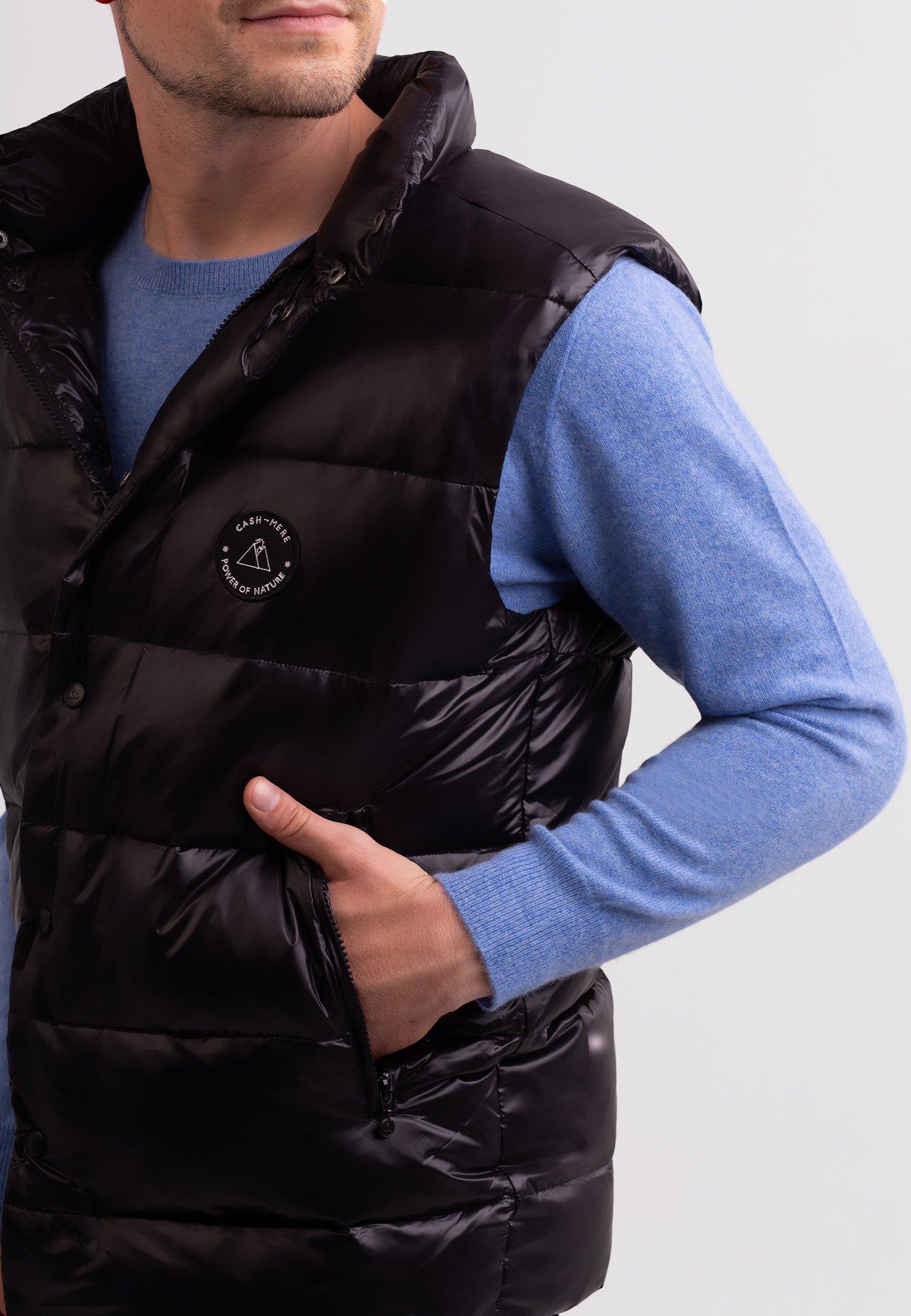 CASH-MERE.CH Daunengilet mit Kaschmirfutter  