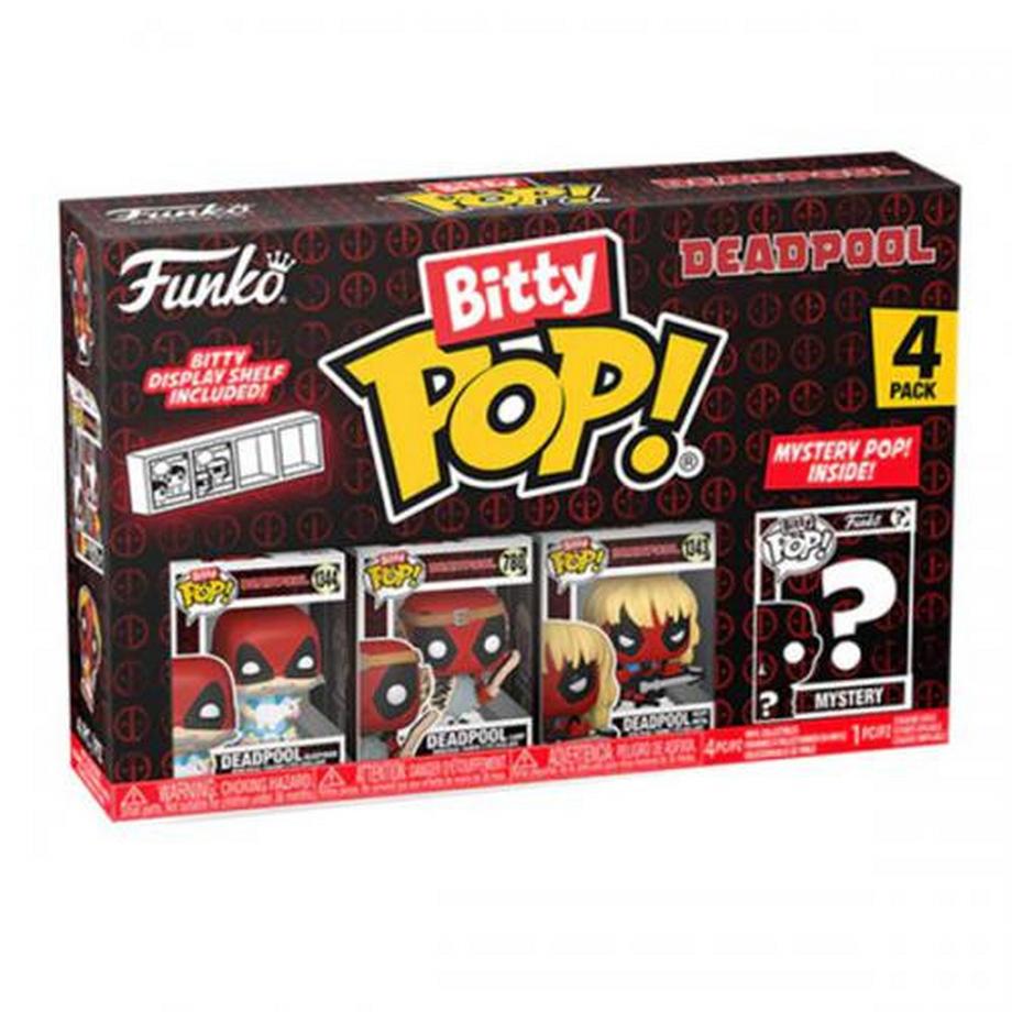 Funko Bitty POP! 4 Pack Marvel Deadpool: Sleepover