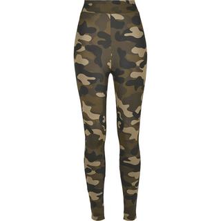 URBAN CLASSICS Leggings Camo Vita Alta  