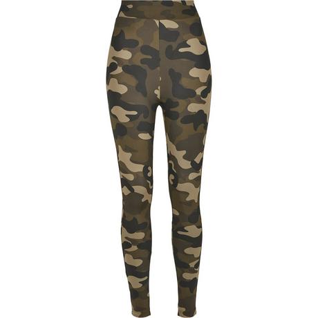 URBAN CLASSICS Leggings Camo Vita Alta  
