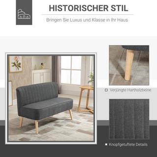 HOMCOM Sofa 2-Sitzer  