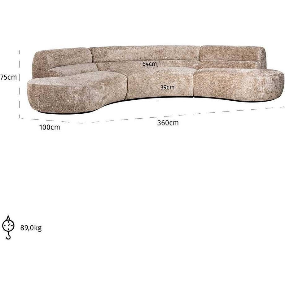 mutoni Bigsofa Colby sheep nature rund  