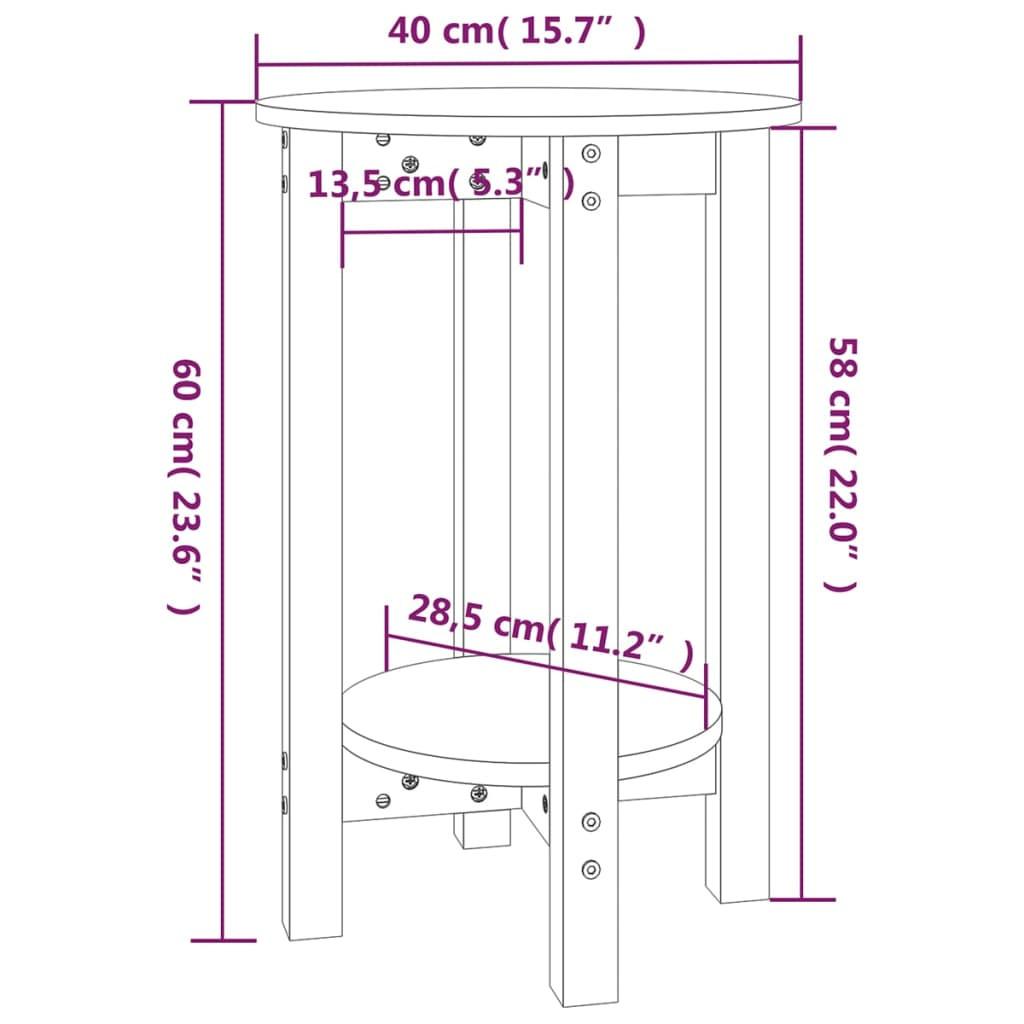 VidaXL Couchtisch holz  