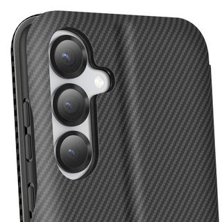 Avizar  Etui Samsung S25 Plus Carbon Schwarz 