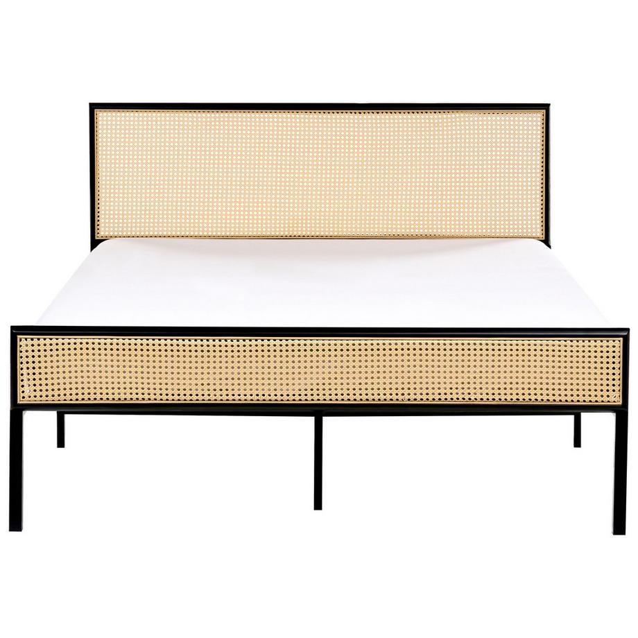 Beliani Letto en Ferro Moderno AVANTON  