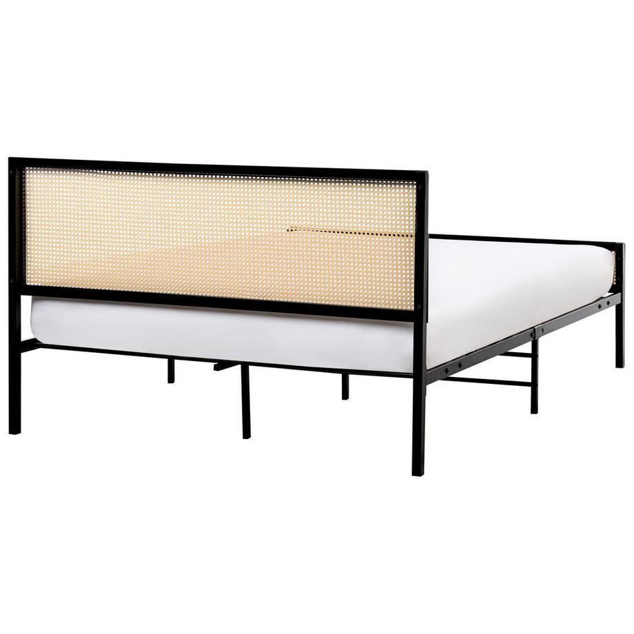 Beliani Letto en Ferro Moderno AVANTON  