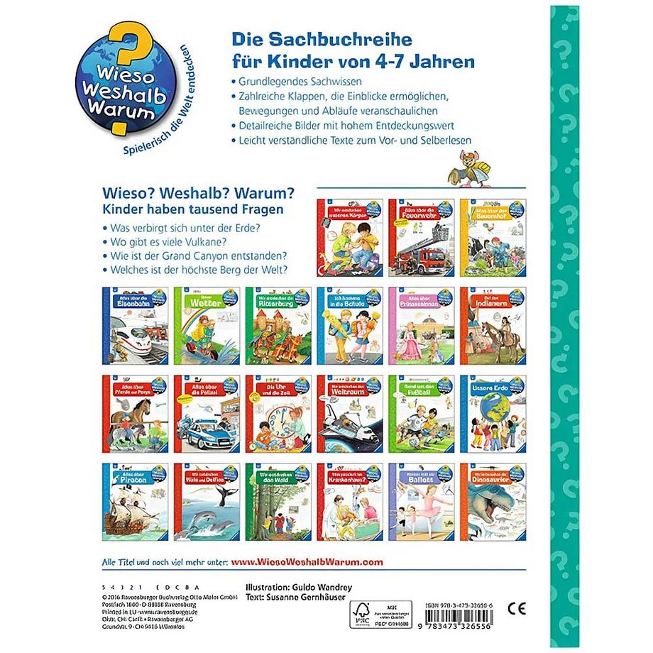 Wieso? Weshalb? Warum?, Band 61: Wir entdecken die Wunder der Natur Gernhäuser, Susanne; Wandrey, Guido (Illustrationen) Gebundene Ausgabe 