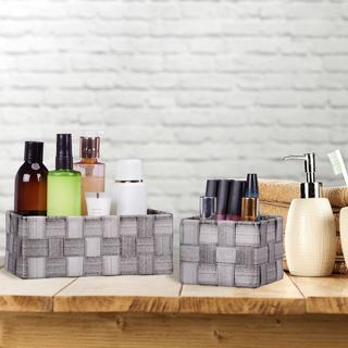 Northix Lot de 4 paniers de rangement en plastique  