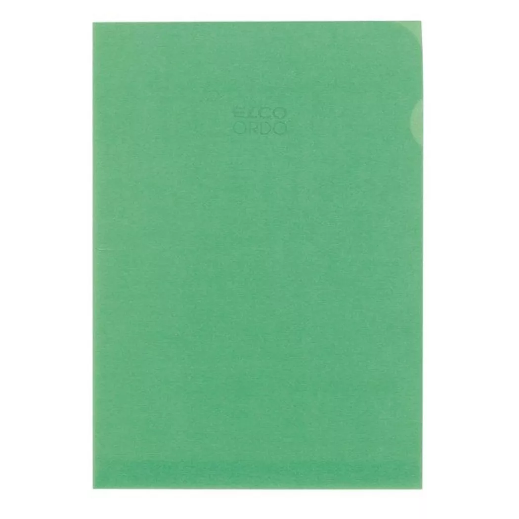 elco – Organisationsmappen Ordo A4 29490.64 grün 100 Stück, One Size