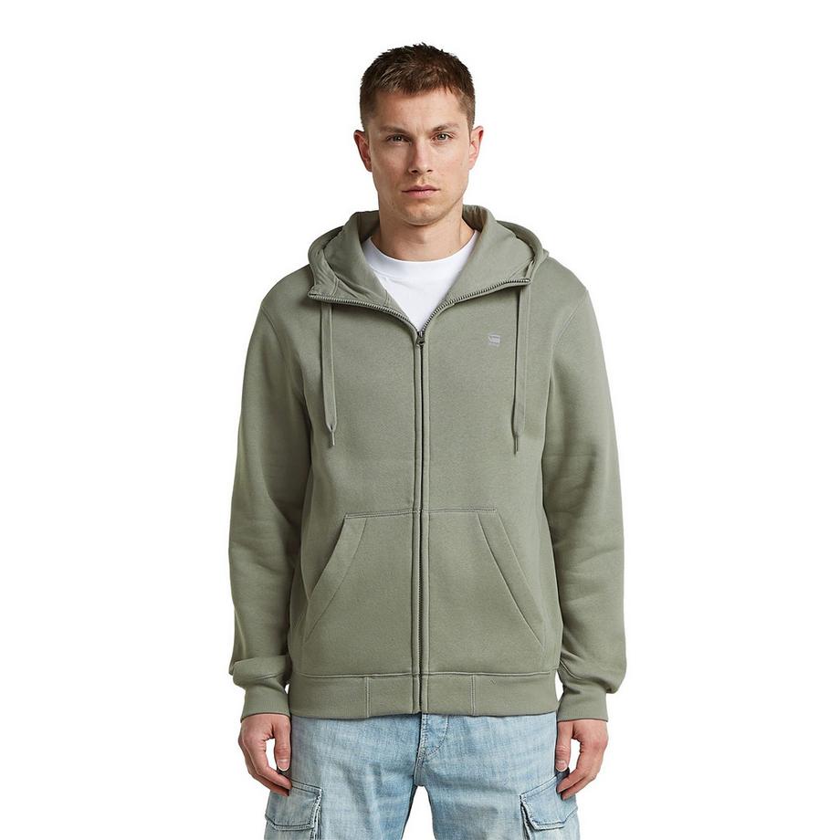 G-STAR Felpa con cappuccio e cerniera intera  