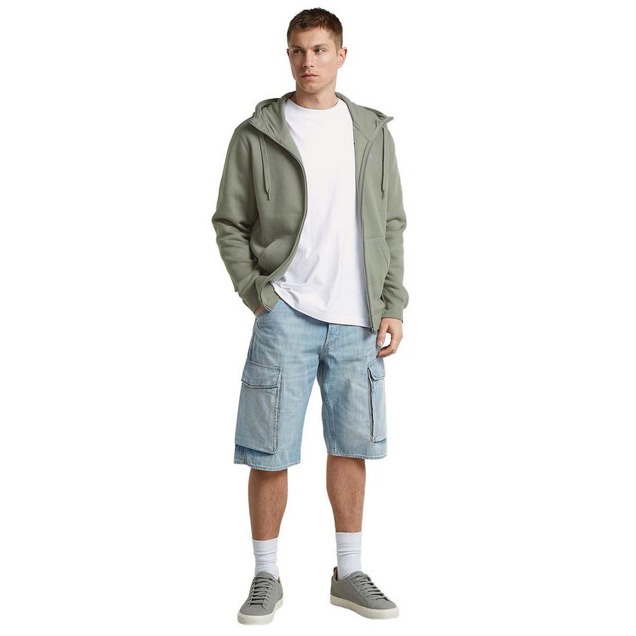 G-STAR Felpa con cappuccio e cerniera intera  
