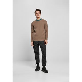 URBAN CLASSICS Gerippter Raglan Pullover  