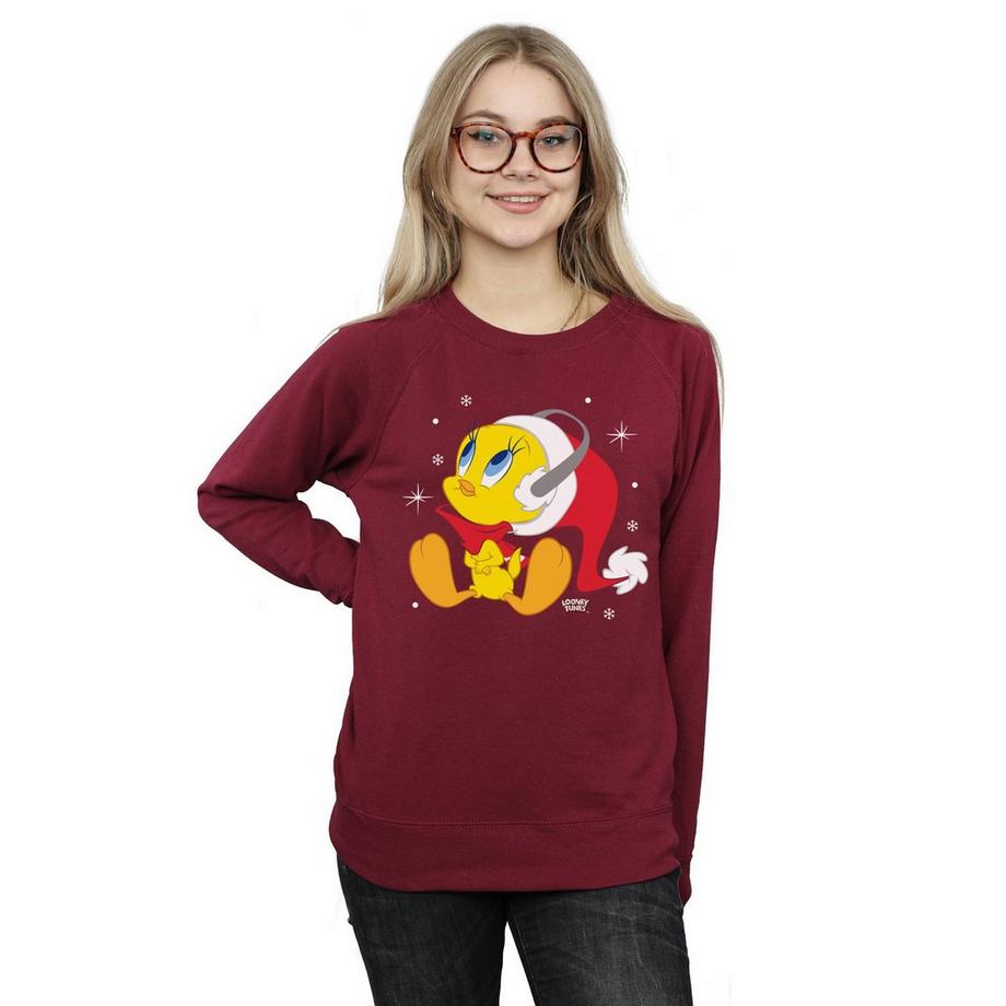 LOONEY TUNES Tweety Bird Weihnachts Sweatshirt  