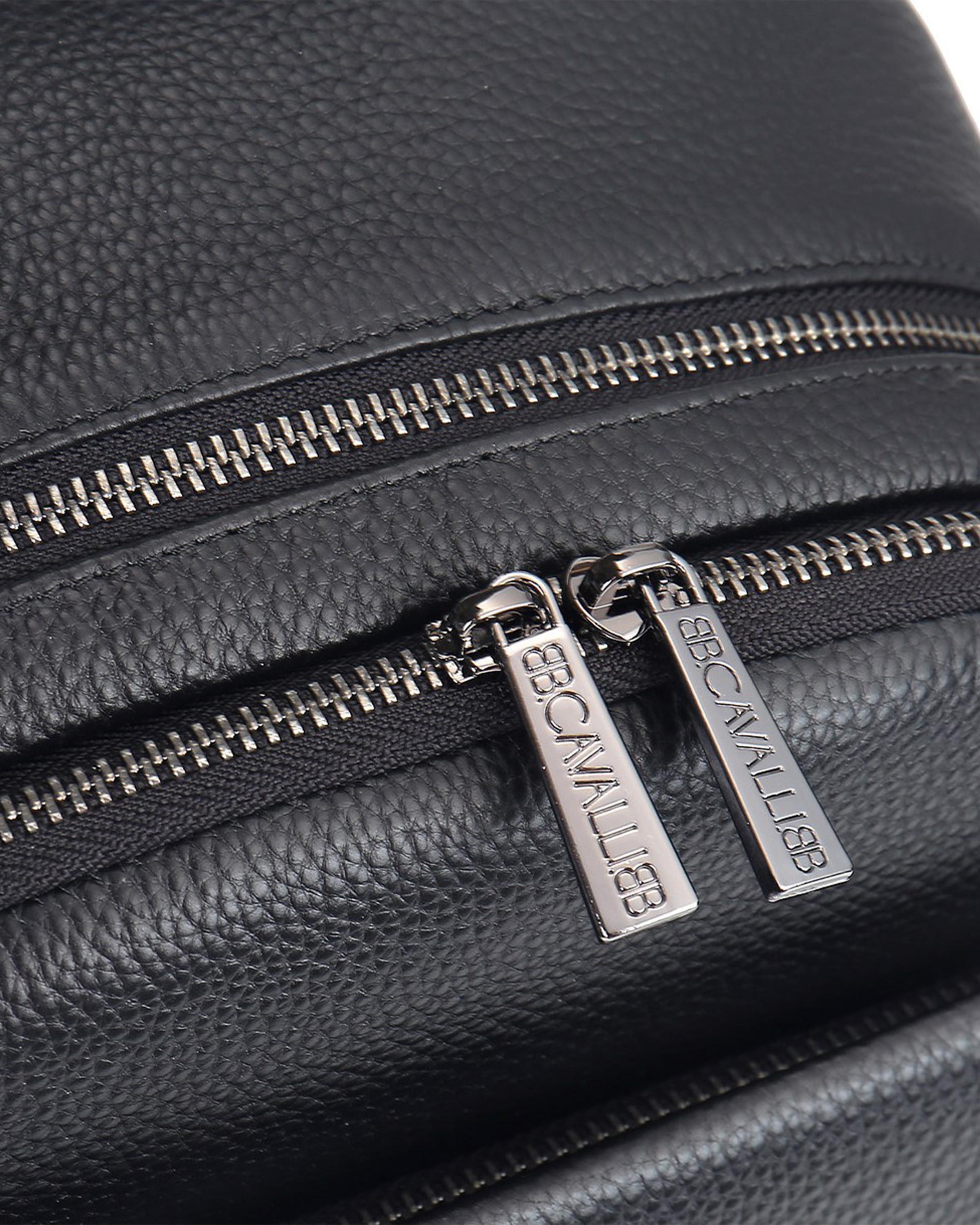 B Cavalli B Lederrucksack  