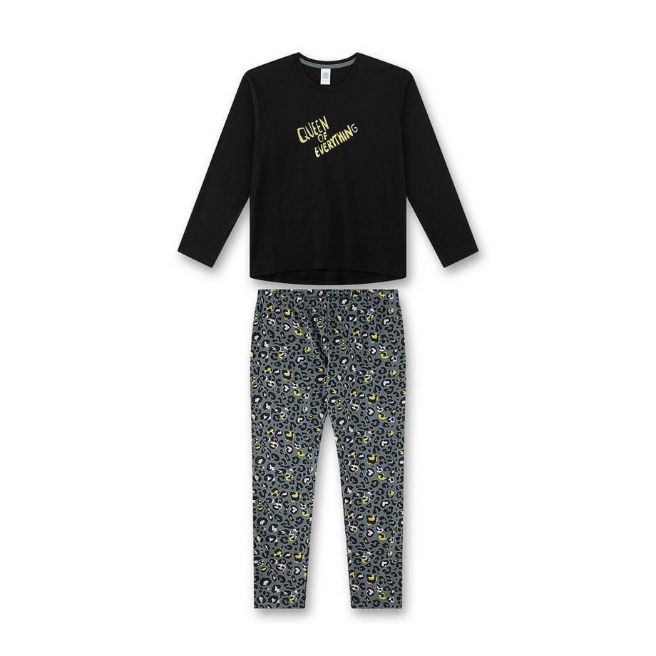 Pigiama Ragazze Confezione da 1 Vestibilità confortevole-Pyjama Teenager lang Queen of Everything Leo-Print