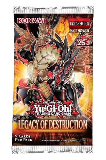 Yu-Gi-Oh!  Legacy of Destruction Tuckbox/3er Pack Booster - 1. Auflage  - EN 