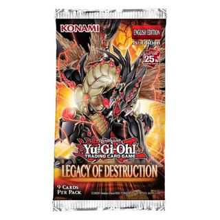Yu-Gi-Oh!  Legacy of Destruction Tuckbox/3er Pack Booster - 1. Auflage  - EN 