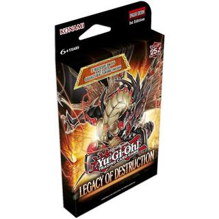 Yu-Gi-Oh!  Legacy of Destruction Tuckbox/3er Pack Booster - 1. Auflage  - EN 