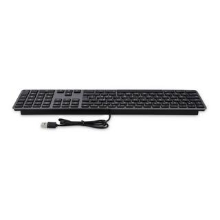 LMP  Large Font USB Keyboard 110 keys wired USB keyboard with 2x USB and aluminum upper cover Swiss s 