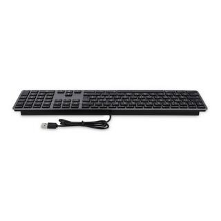 LMP  KB-1243-BIG Tastatur USB Schweiz Grau 