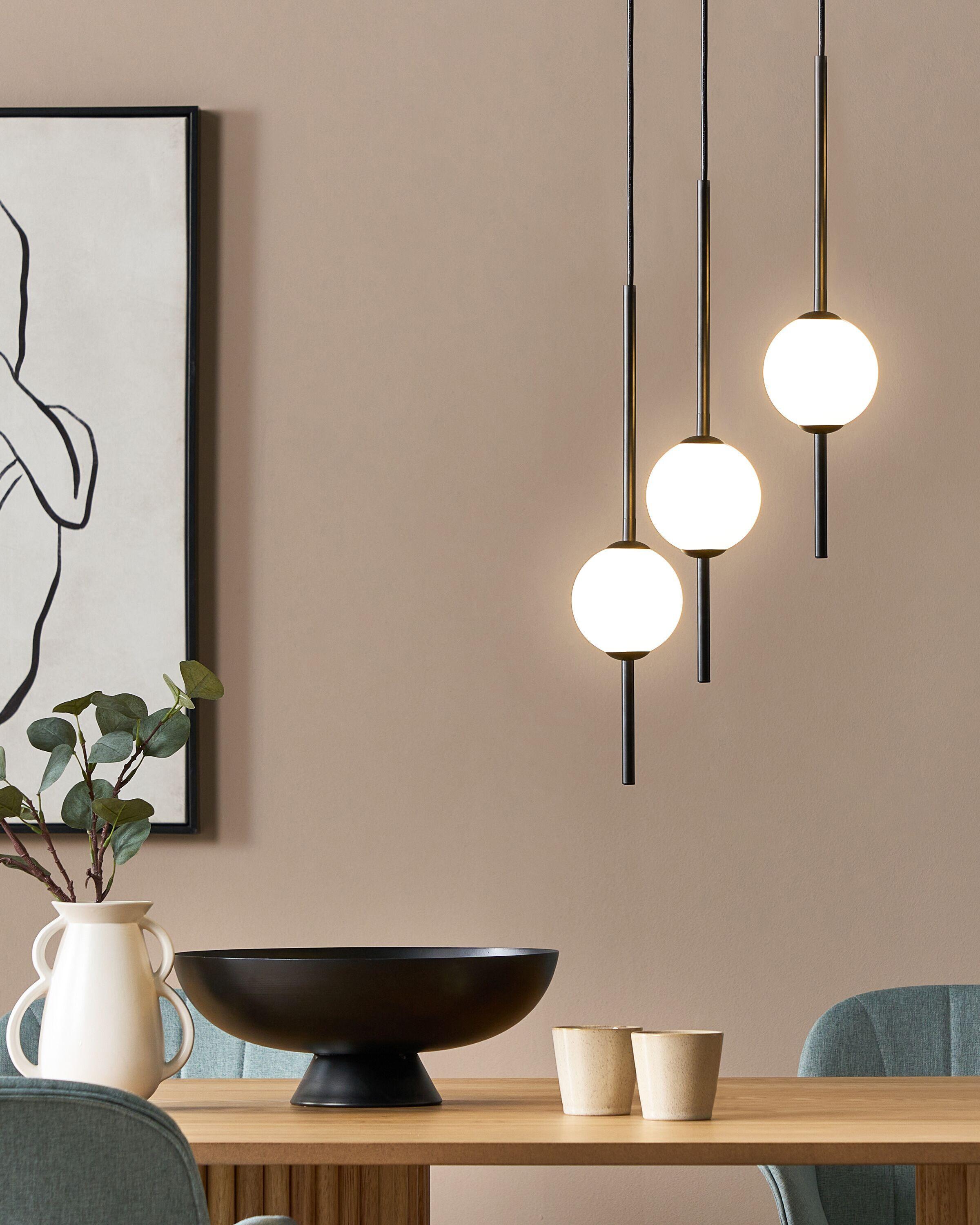 Beliani Lampe suspension en Métal Moderne SHANNON  