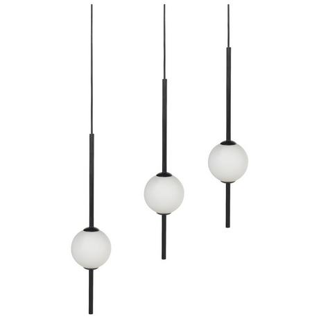 Beliani Lampe suspension en Métal Moderne SHANNON  