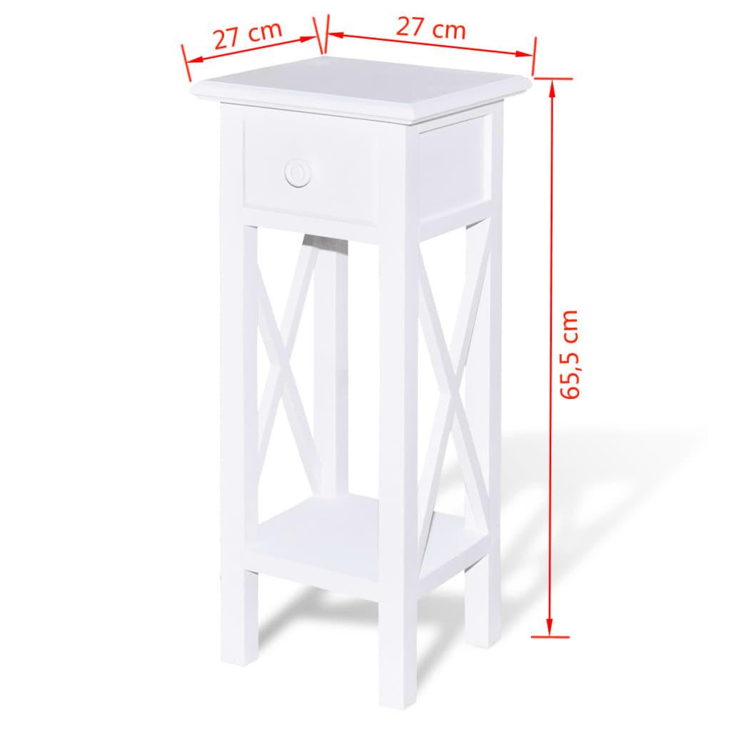 VidaXL Table basse bois  