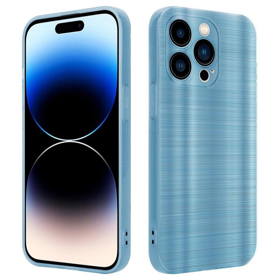 Hülle für Apple iPhone 14 PRO MAX im Brushed Design
