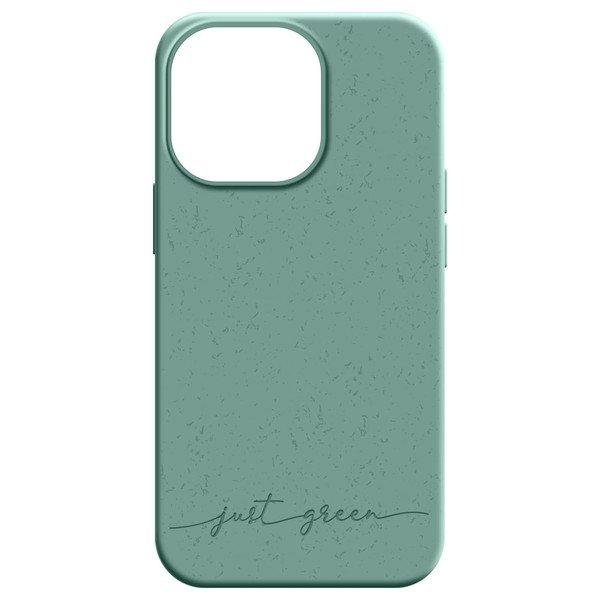 Just green  Coque iPhone 14 Pro Eco Vert Foncé 