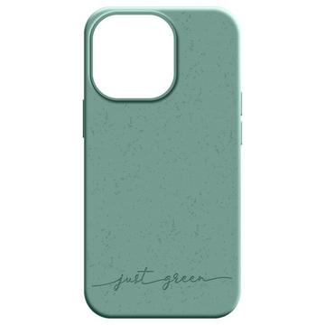 Just Green Hülle iPhone 14 Pro Graugrün